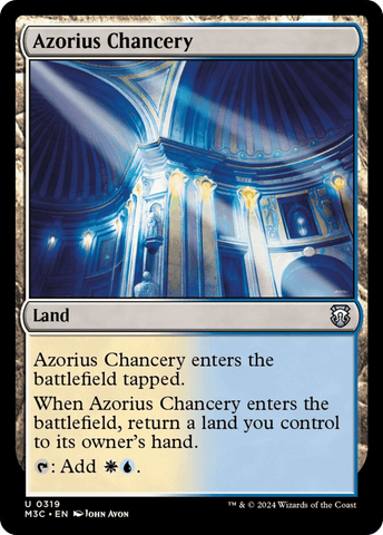 Azorius Chancery [Modern Horizons 3 Commander]