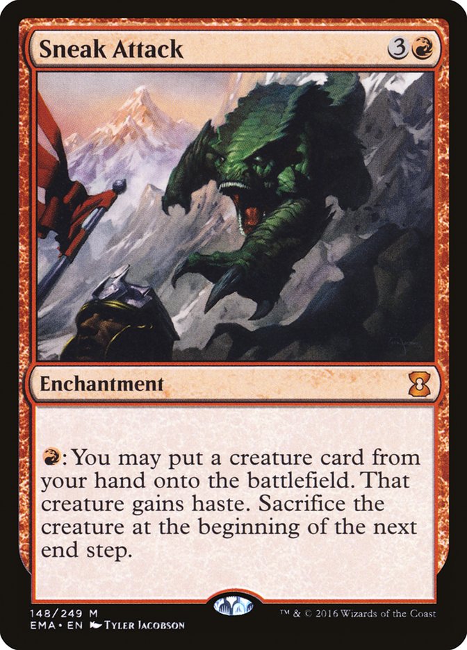 Sneak Attack [Eternal Masters] Magic: The Gathering