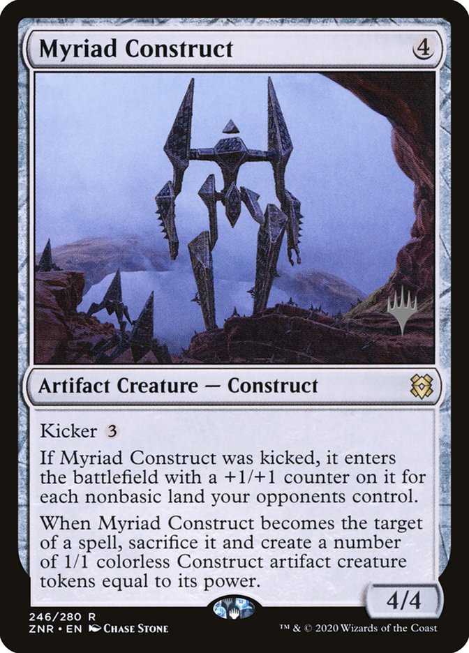 Myriad Construct (Promo Pack) [Zendikar Rising Promos] Magic: The Gathering
