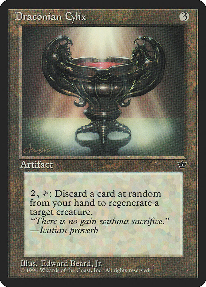 Draconian Cylix [Fallen Empires] Magic: The Gathering