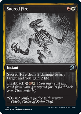 Sacred Fire [Innistrad: Double Feature] Magic: The Gathering