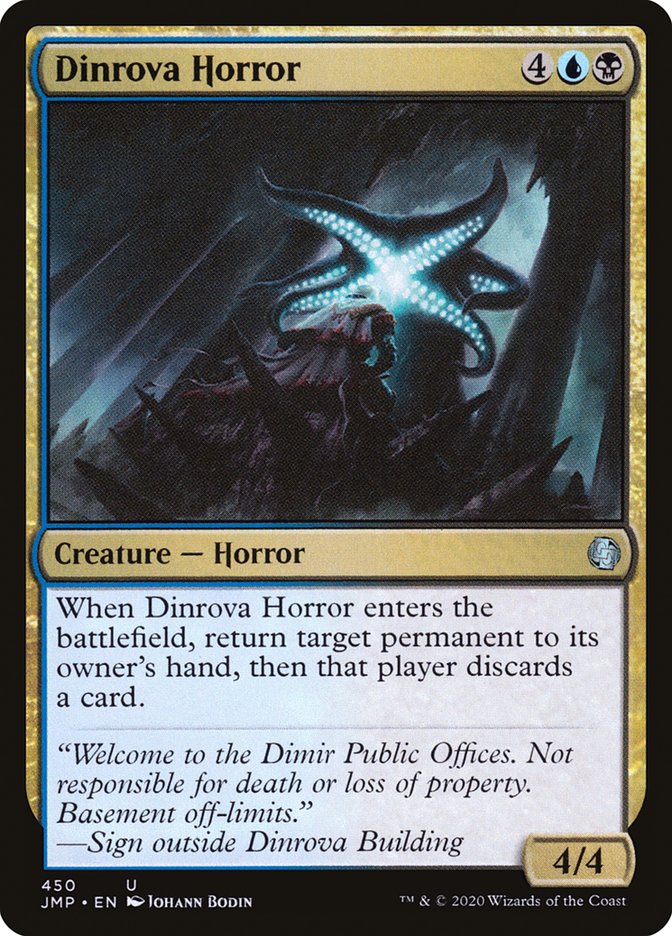 Dinrova Horror [Jumpstart] Magic: The Gathering