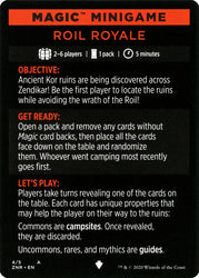 Roil Royale (Magic Minigame) [Zendikar Rising Minigame] Magic: The Gathering