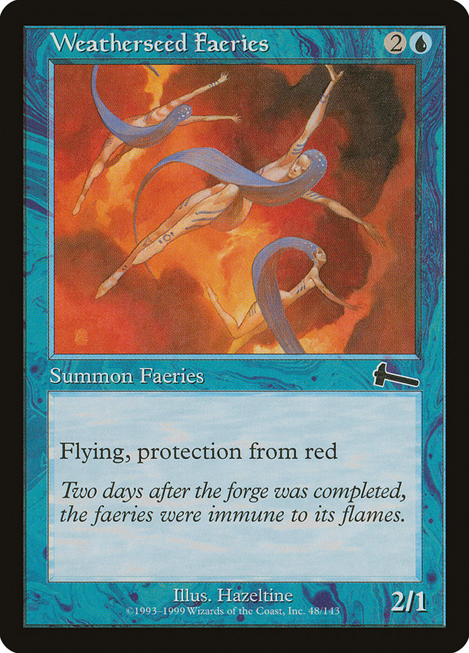 Weatherseed Faeries [Urza's Legacy] Magic: The Gathering