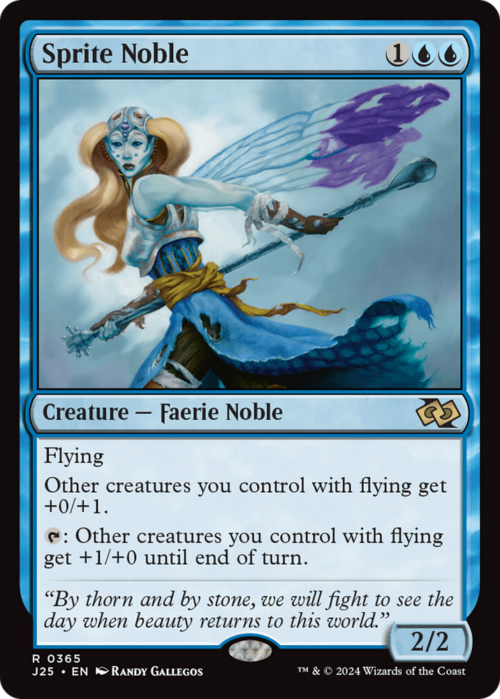 Sprite Noble [Foundations Jumpstart] Magic: The Gathering