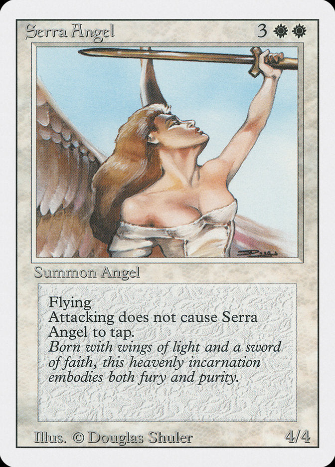 Serra Angel [Revised Edition] Magic: The Gathering