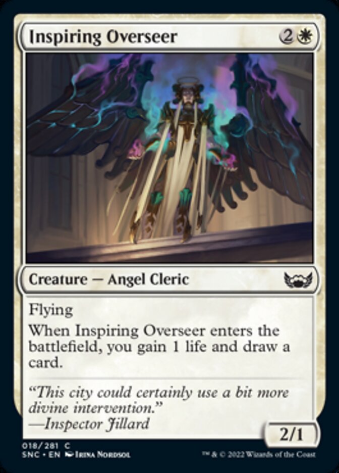Inspiring Overseer [Streets of New Capenna] Magic: The Gathering