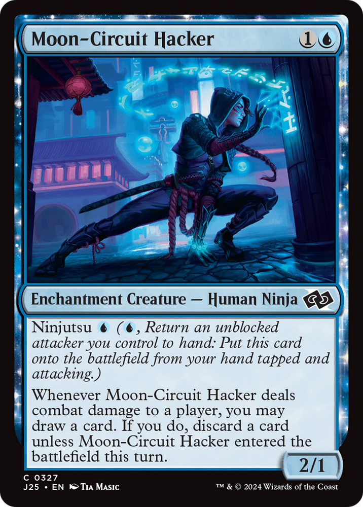 Moon-Circuit Hacker [Foundations Jumpstart] Magic: The Gathering