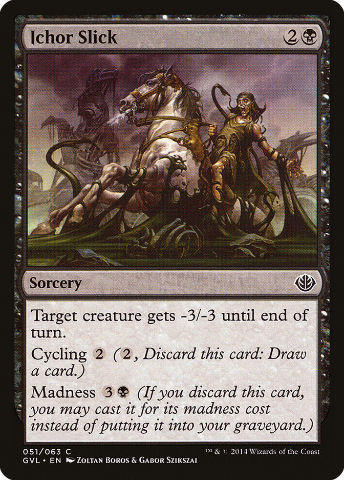 Ichor Slick (Garruk vs. Liliana) [Duel Decks Anthology] Magic: The Gathering