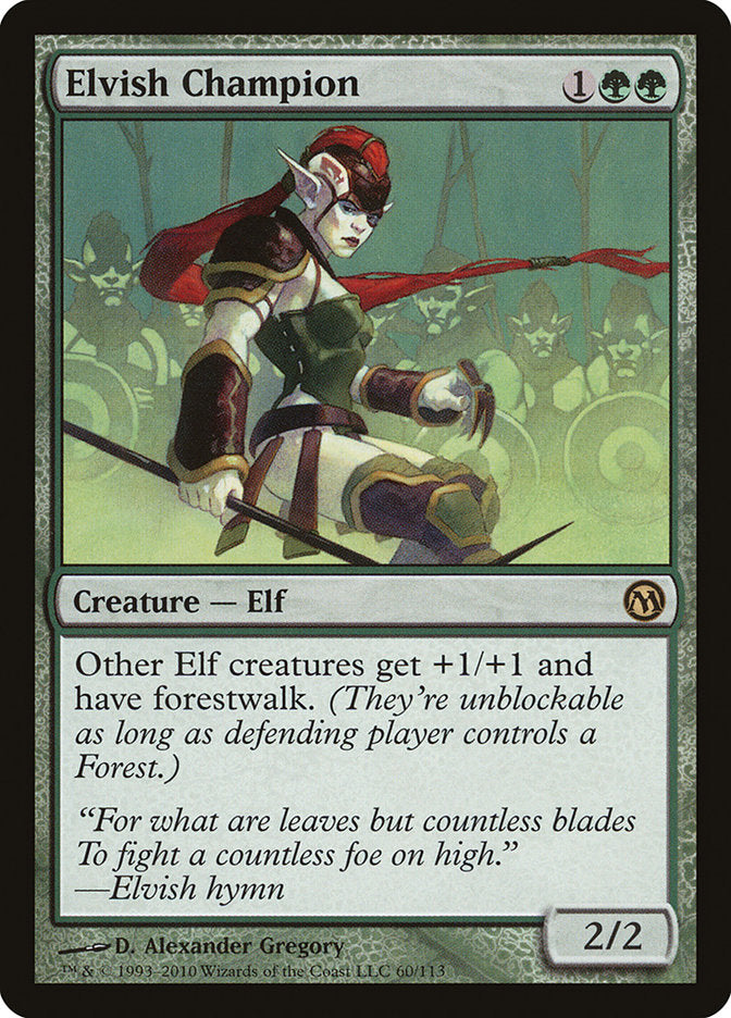Elvish Champion [Duels of the Planeswalkers] Magic: The Gathering