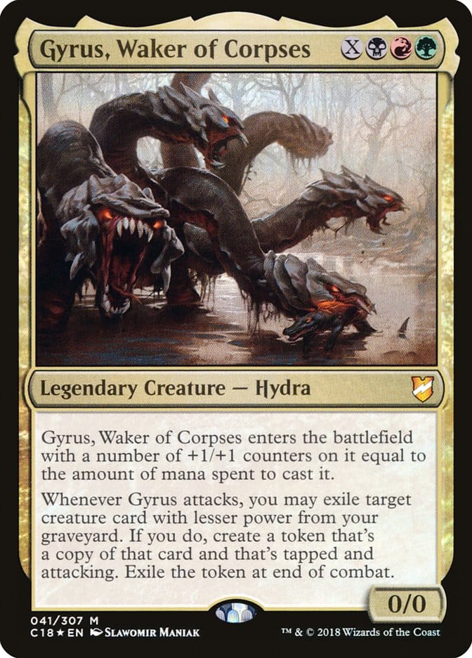 Gyrus, Waker of Corpses [Commander 2018] Magic: The Gathering