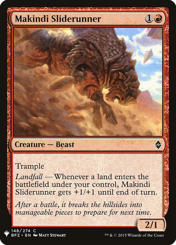 Makindi Sliderunner [Mystery Booster] Magic: The Gathering