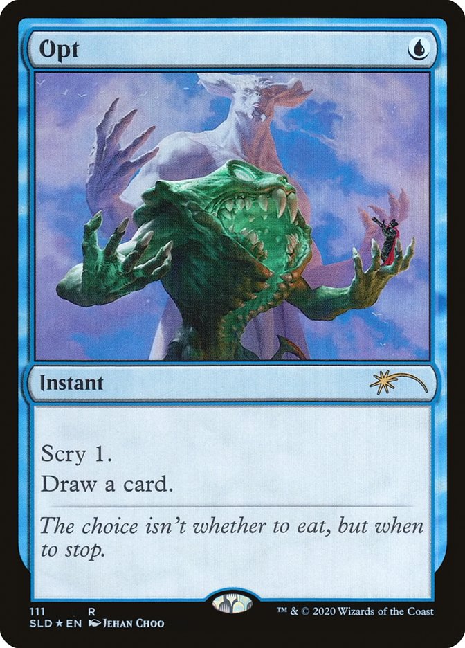 Opt [Secret Lair Drop Series] Magic: The Gathering