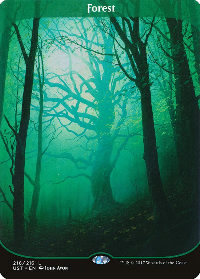 Forest (216) [Unstable] Magic: The Gathering