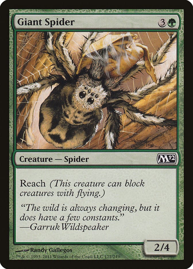 Giant Spider [Magic 2012] Magic: The Gathering