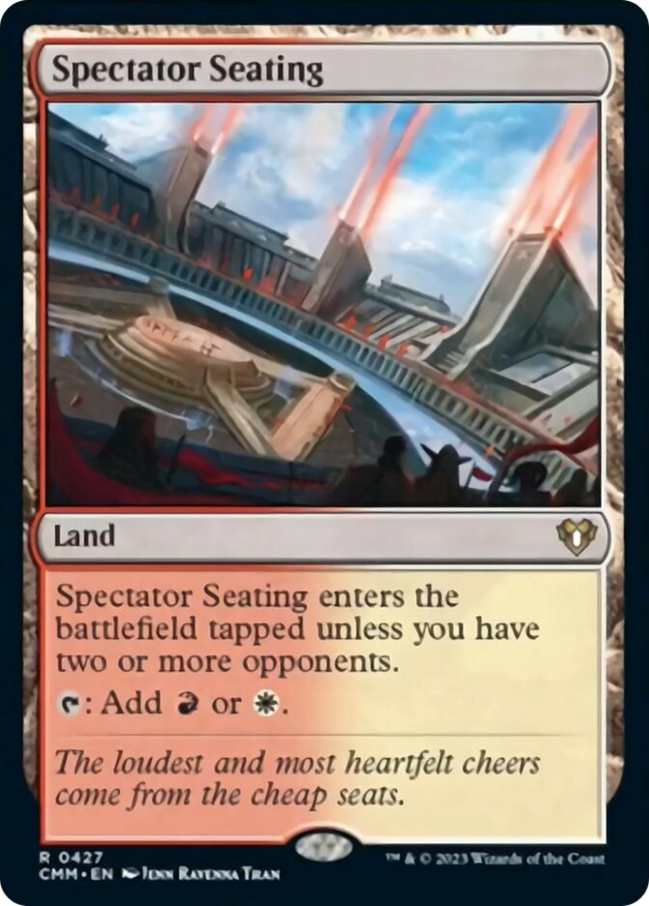 Spectator Seating [Commander Masters] Magic: The Gathering