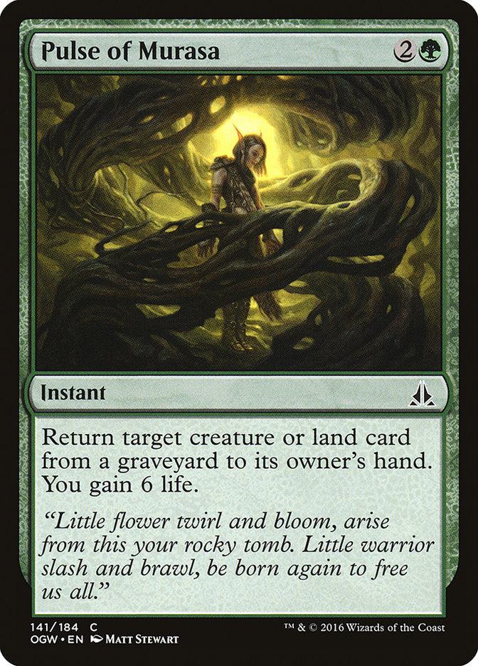 Pulse of Murasa [Oath of the Gatewatch] Magic: The Gathering