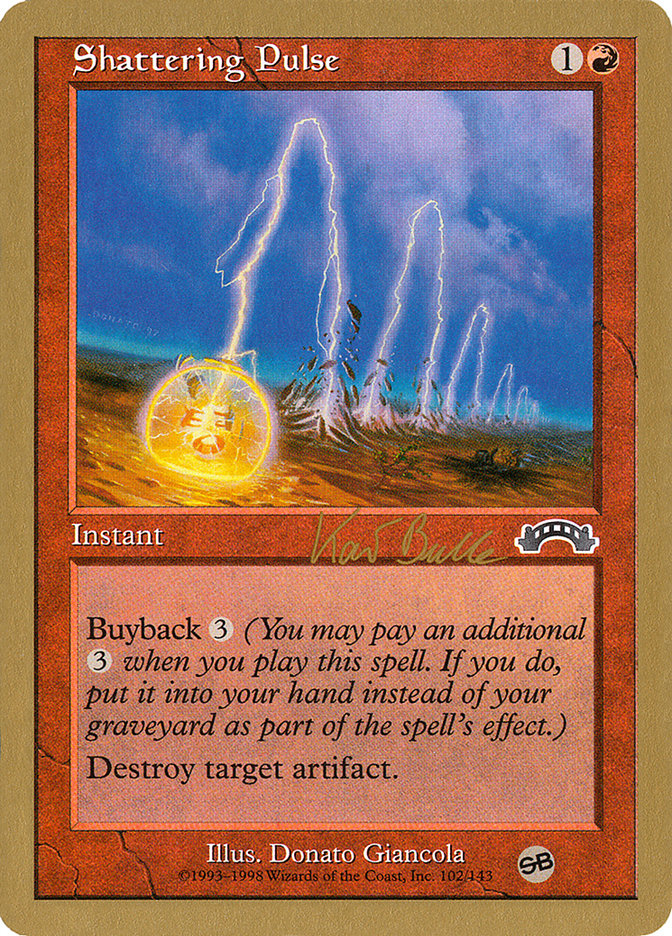 Shattering Pulse (Kai Budde) [World Championship Decks 1999] Magic: The Gathering