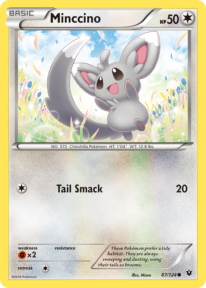 Minccino (87/124) [XY: Fates Collide] Pokémon