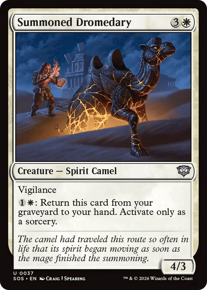 Summoned Dromedary [Secrets of Strixhaven]