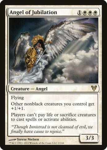 Angel of Jubilation [Avacyn Restored] Magic: The Gathering