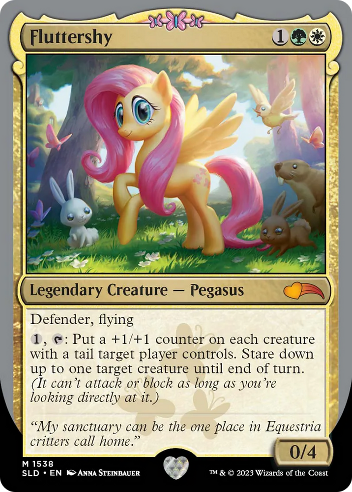 Fluttershy [Secret Lair Drop Series] Magic: The Gathering