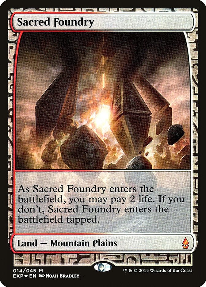 Sacred Foundry [Zendikar Expeditions] Magic: The Gathering