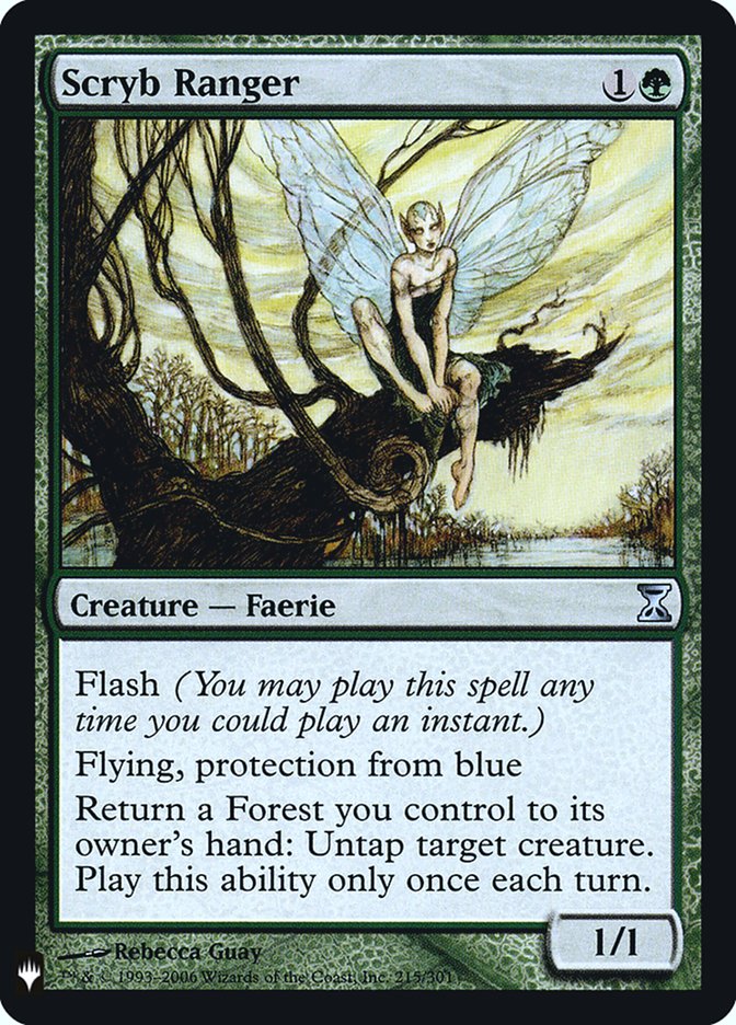 Scryb Ranger [Mystery Booster] Magic: The Gathering