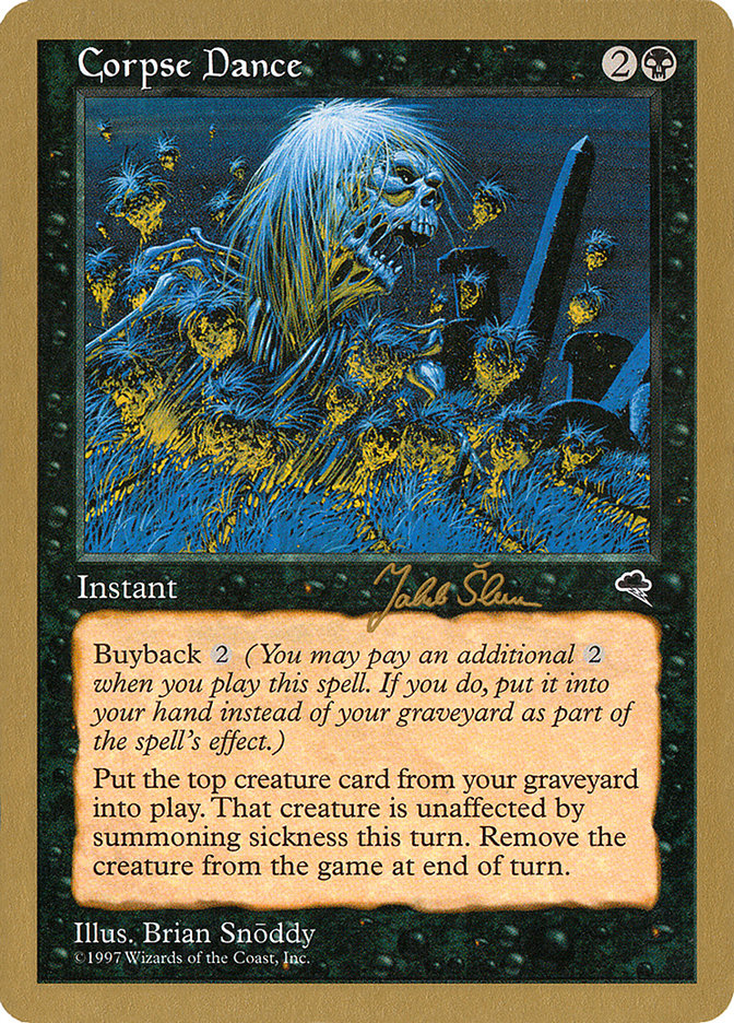 Corpse Dance (Jakub Slemr) [World Championship Decks 1999] Magic: The Gathering