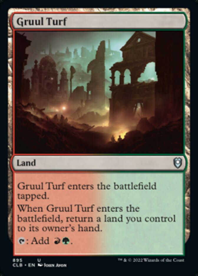 Gruul Turf [Commander Legends: Battle for Baldur's Gate] Magic: The Gathering