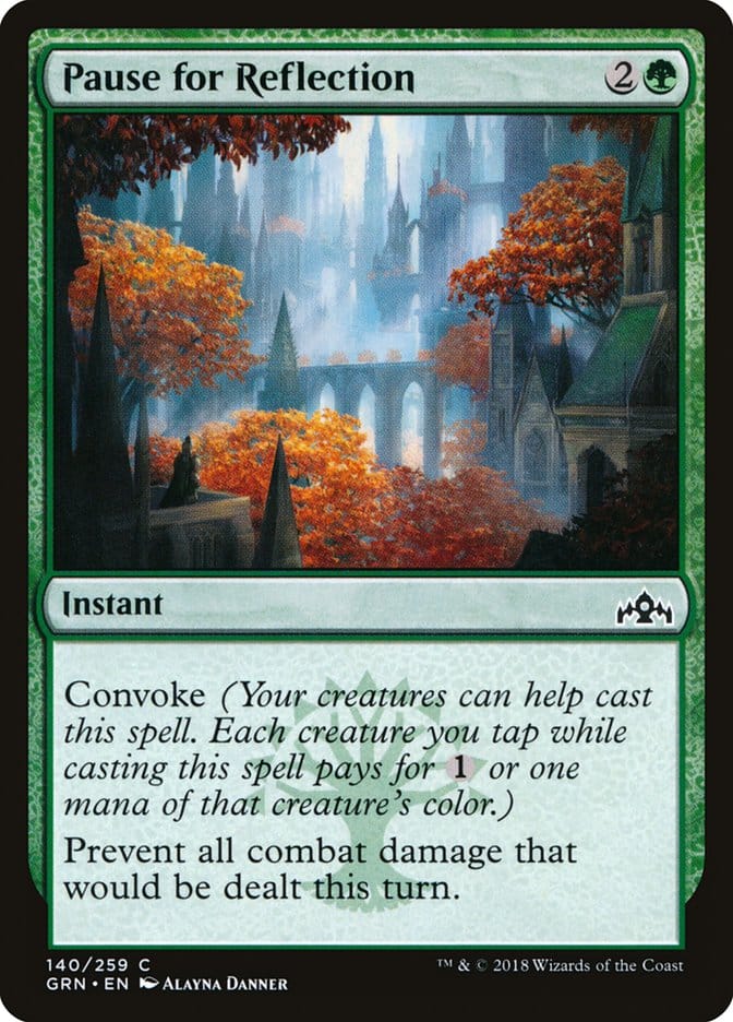 Pause for Reflection [Guilds of Ravnica] Magic: The Gathering