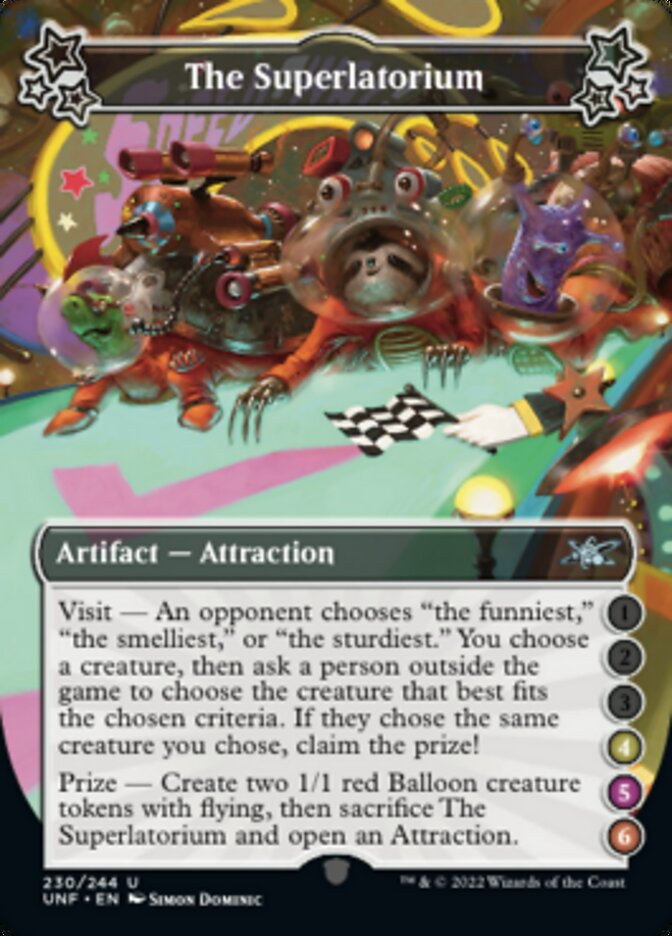 The Superlatorium (4-5-6) [Unfinity] Magic: The Gathering