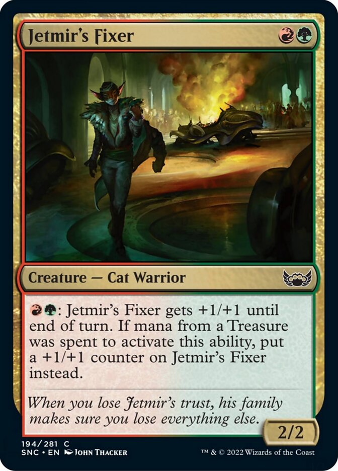 Jetmir's Fixer [Streets of New Capenna] Magic: The Gathering