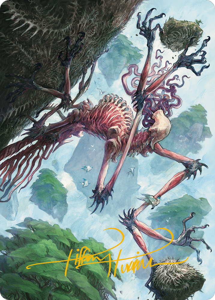 Territory Culler Art Card (Gold-Stamped Signature) [Modern Horizons 3 Art Series] Magic: The Gathering