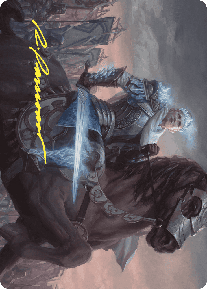 Will, Scion of Peace Art Card (Gold-Stamped Signature) [Wilds of Eldraine Art Series] Magic: The Gathering