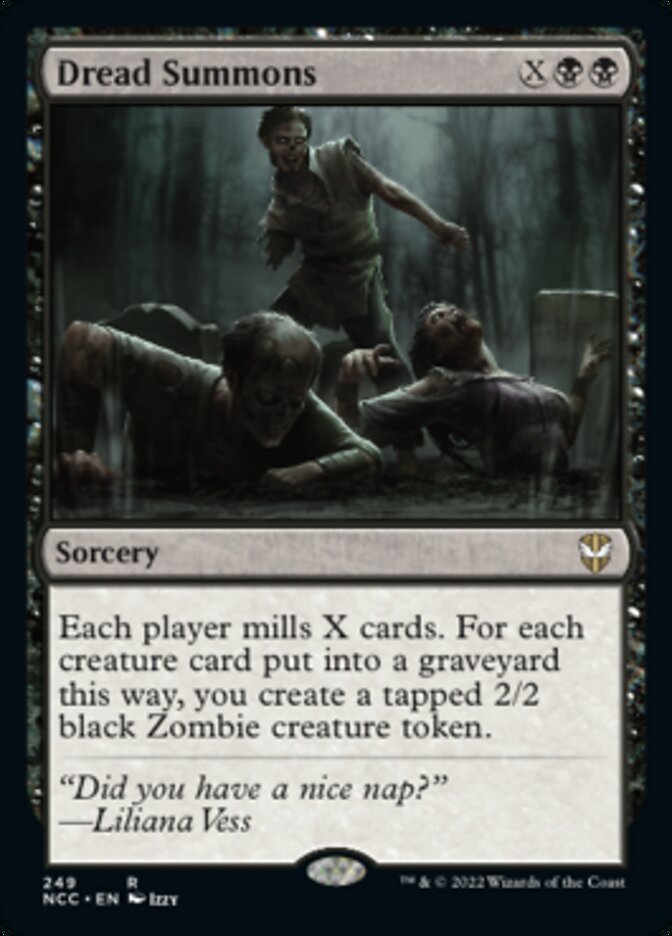 Dread Summons [Streets of New Capenna Commander] Magic: The Gathering