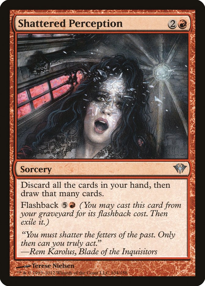 Shattered Perception [Dark Ascension] Magic: The Gathering