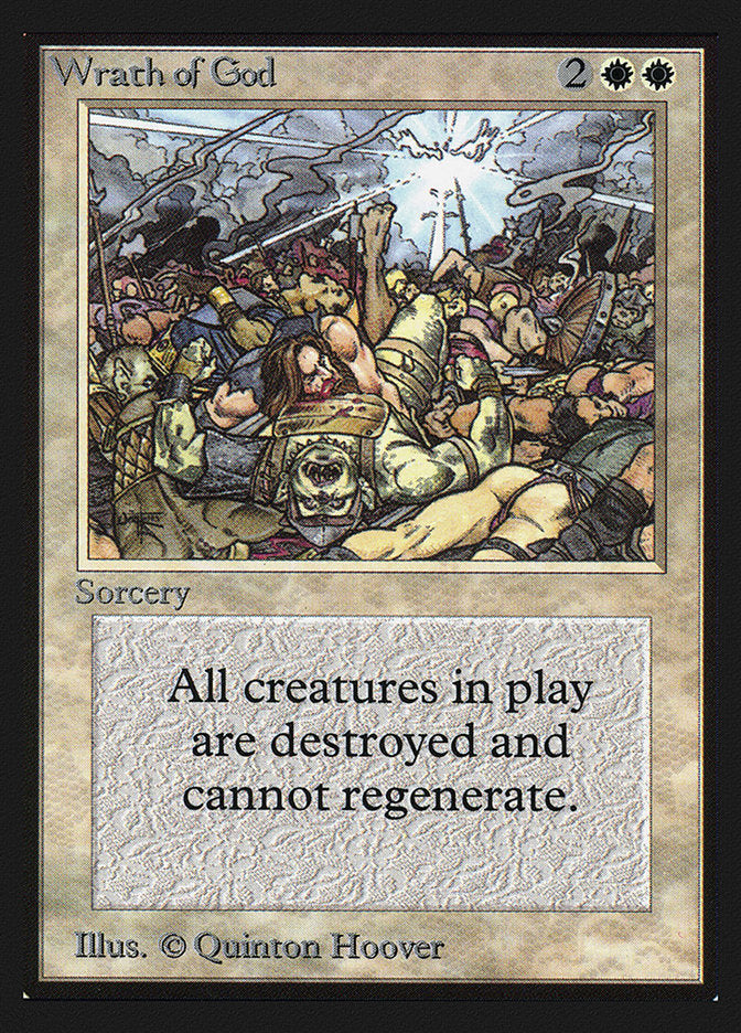 Wrath of God [International Collectors' Edition] Magic: The Gathering