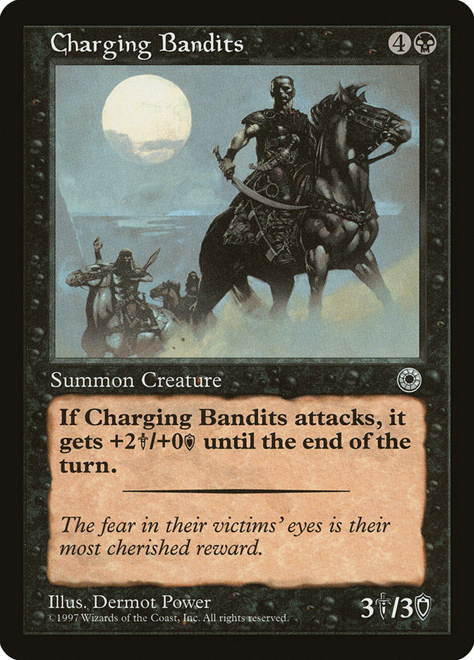 Charging Bandits [Portal] Magic: The Gathering