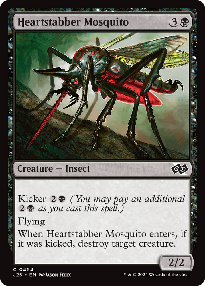 Heartstabber Mosquito [Foundations Jumpstart] Magic: The Gathering