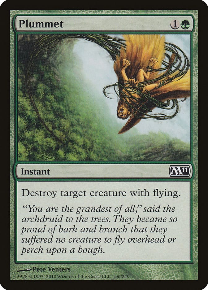 Plummet [Magic 2011] Magic: The Gathering