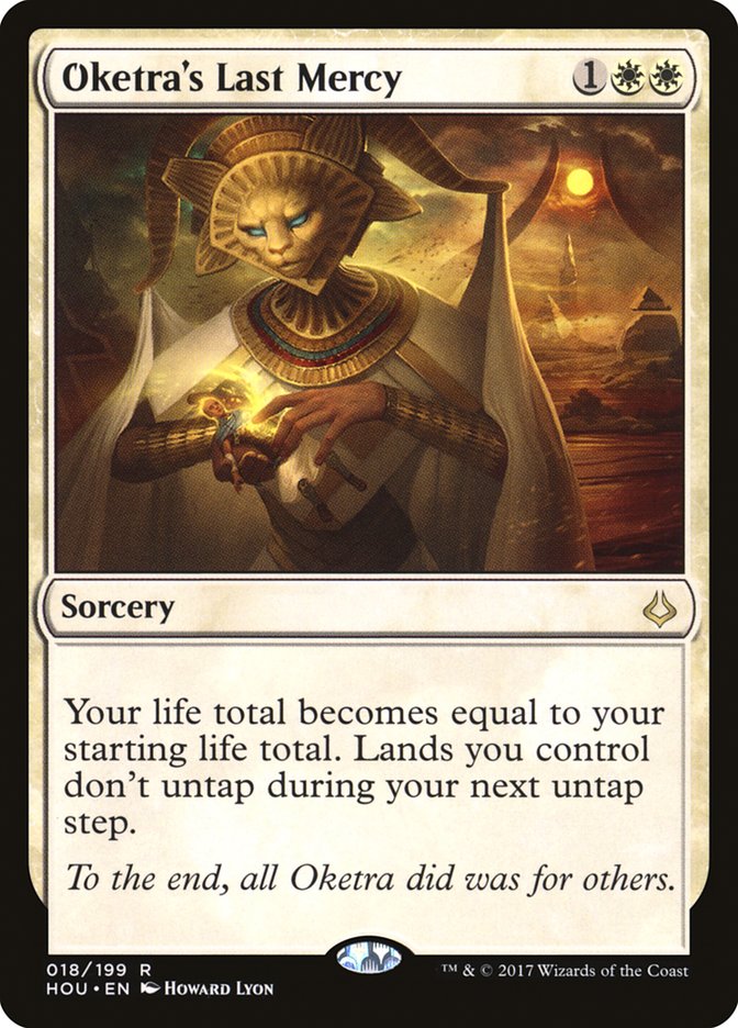 Oketra's Last Mercy [Hour of Devastation] Magic: The Gathering