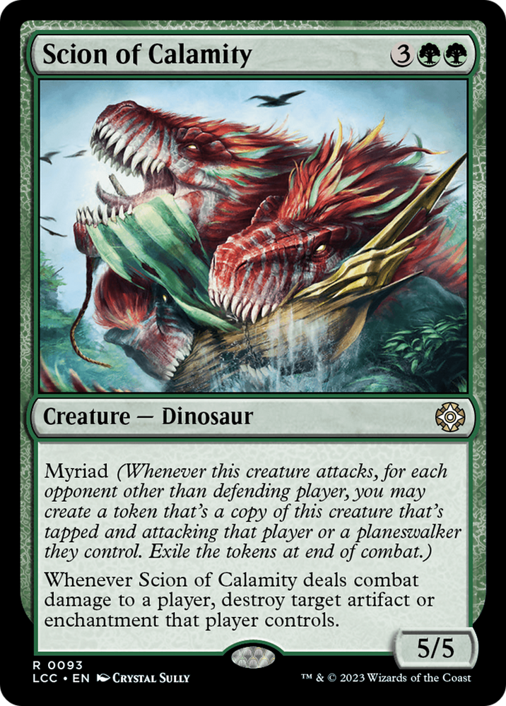 Scion of Calamity [The Lost Caverns of Ixalan Commander] Magic: The Gathering