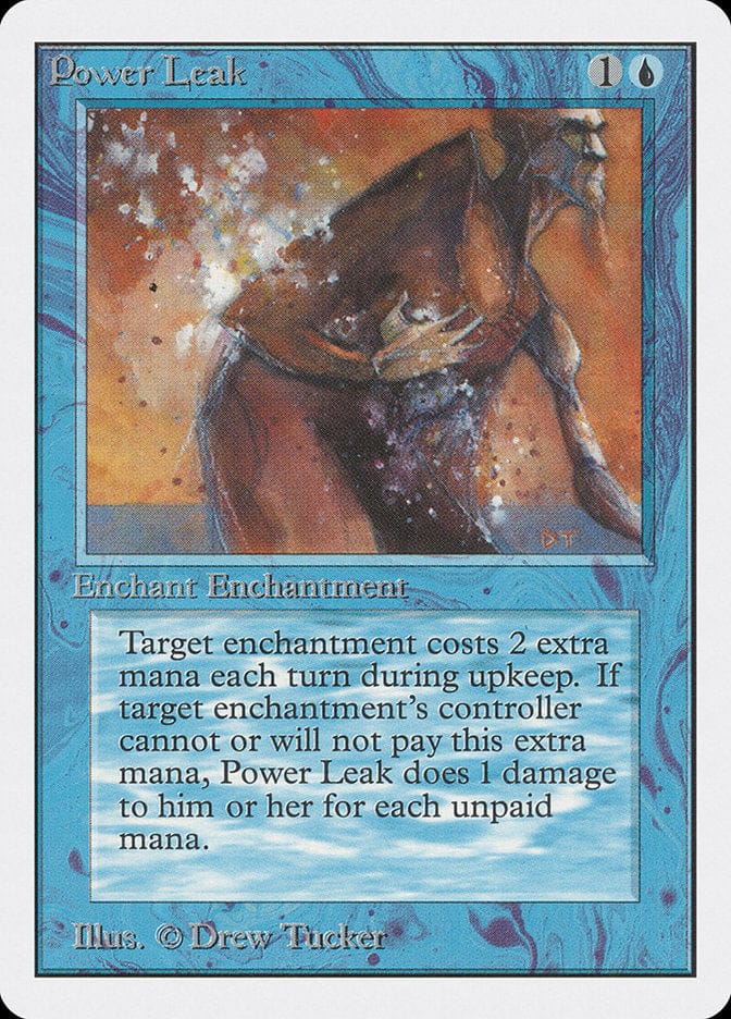 Power Leak [Unlimited Edition] Magic: The Gathering