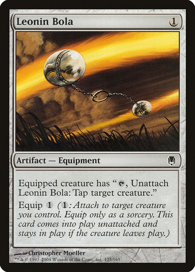Leonin Bola [Darksteel] Magic: The Gathering