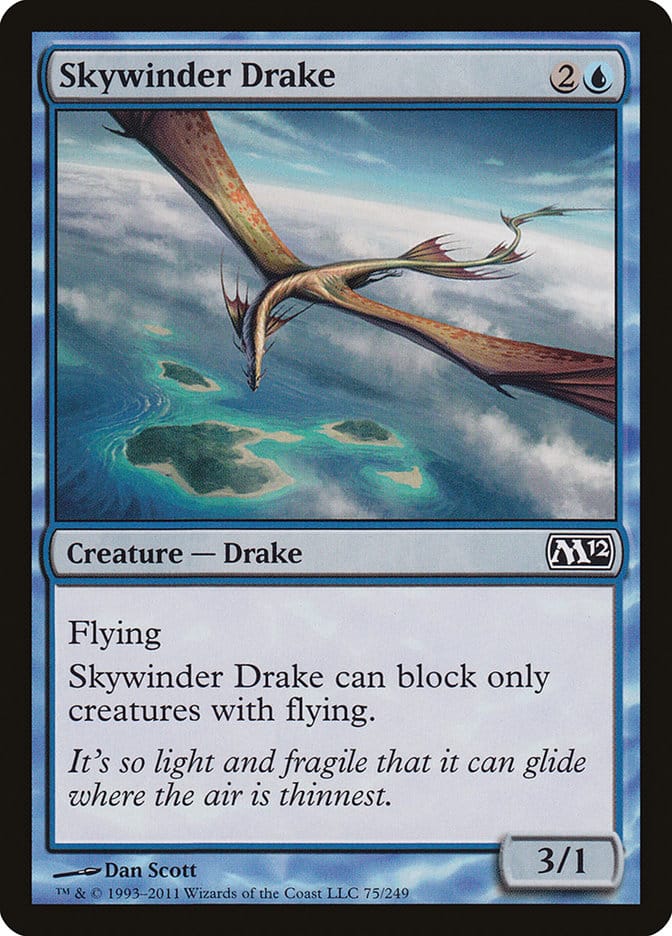 Skywinder Drake [Magic 2012] Magic: The Gathering