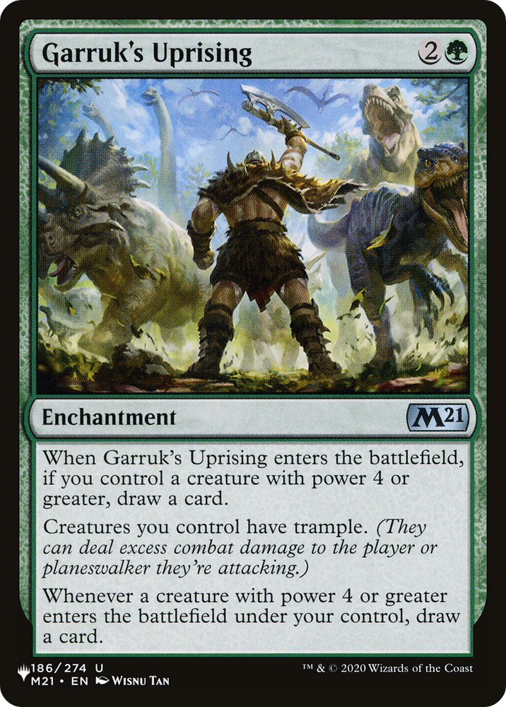 Garruk's Uprising [The List] Magic: The Gathering