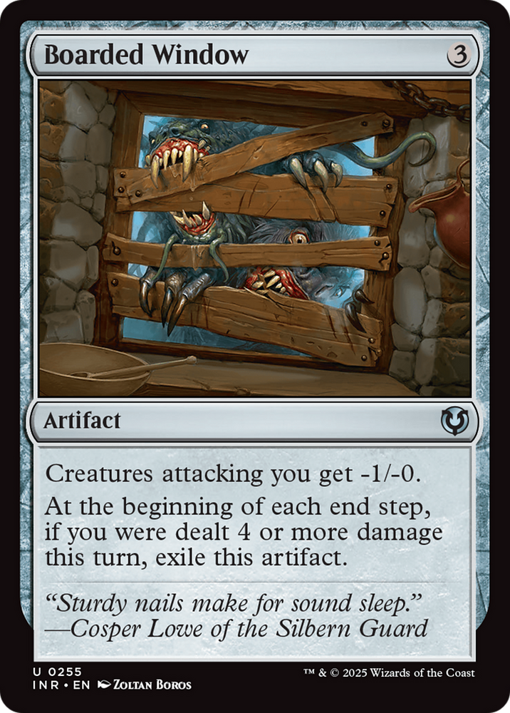 Boarded Window [Innistrad Remastered] Magic: The Gathering