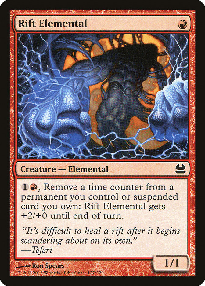 Rift Elemental [Modern Masters] Magic: The Gathering