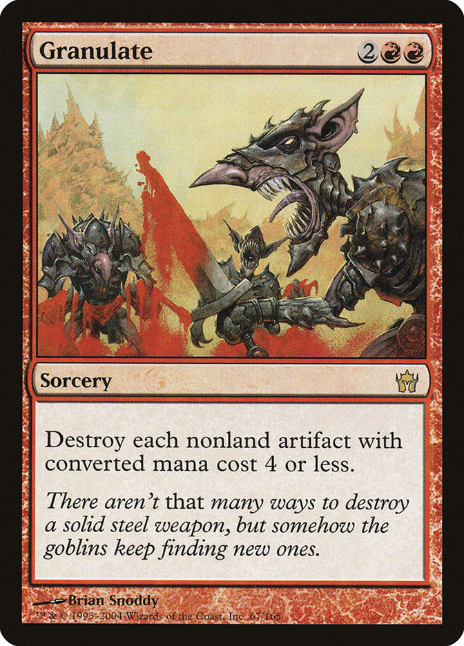 Granulate [Fifth Dawn] Magic: The Gathering